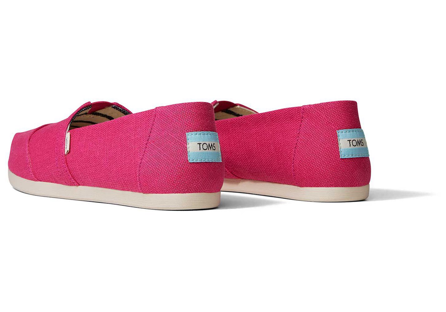 Toms Espadryle Damskie Różowe - Alpargata Heritage Płócienne - 82KIGMPRF